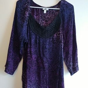 Dress Barn women's tunic top